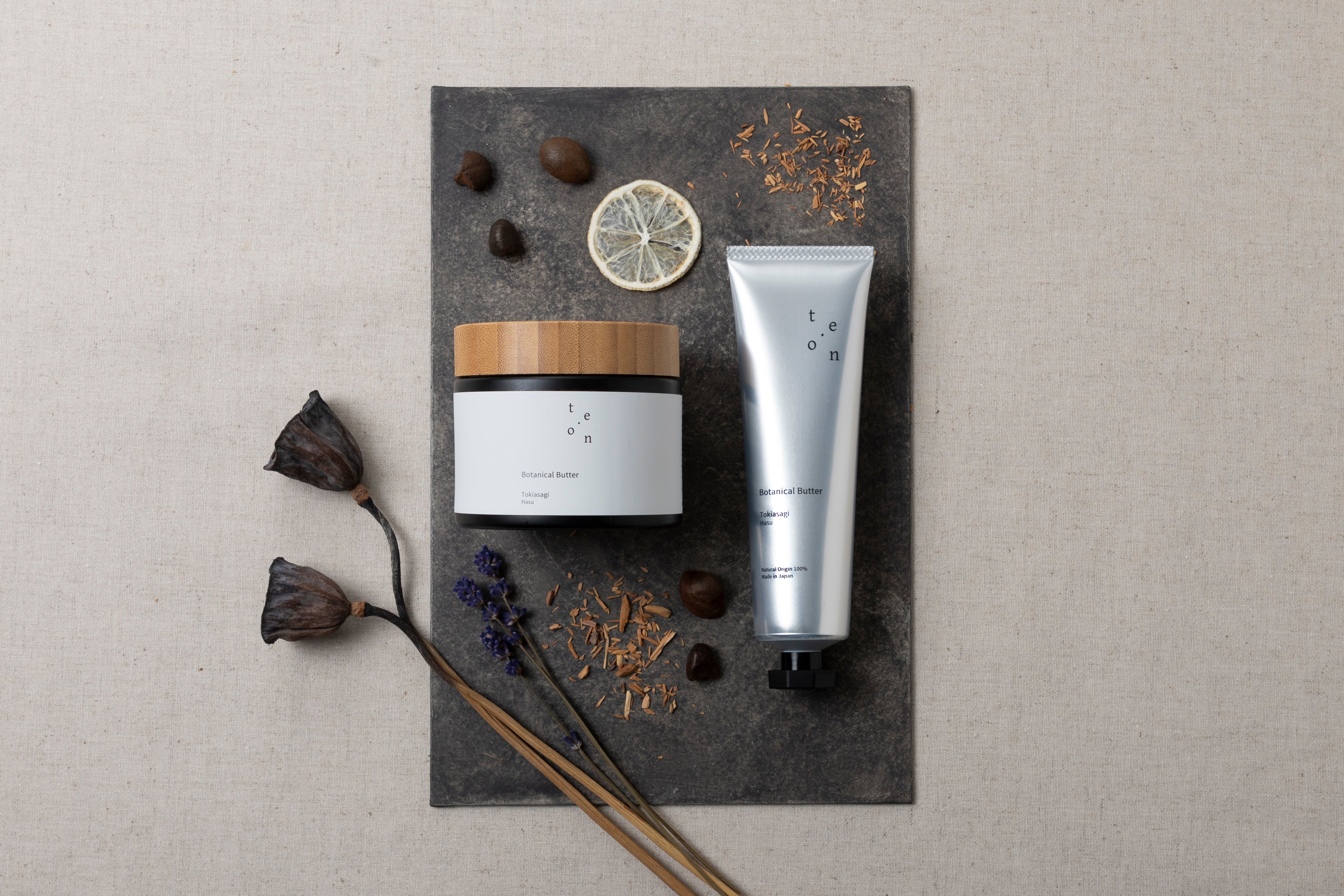 Botanical Butter 全身用クリーム -Tokiasagi- 185g – te.on