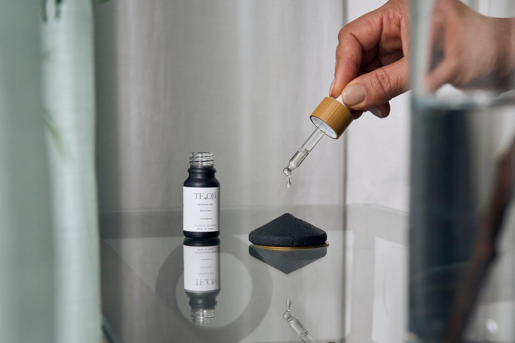 SAKURAJIMA LAVA DIFFUSER - Shiro - – TE.ON